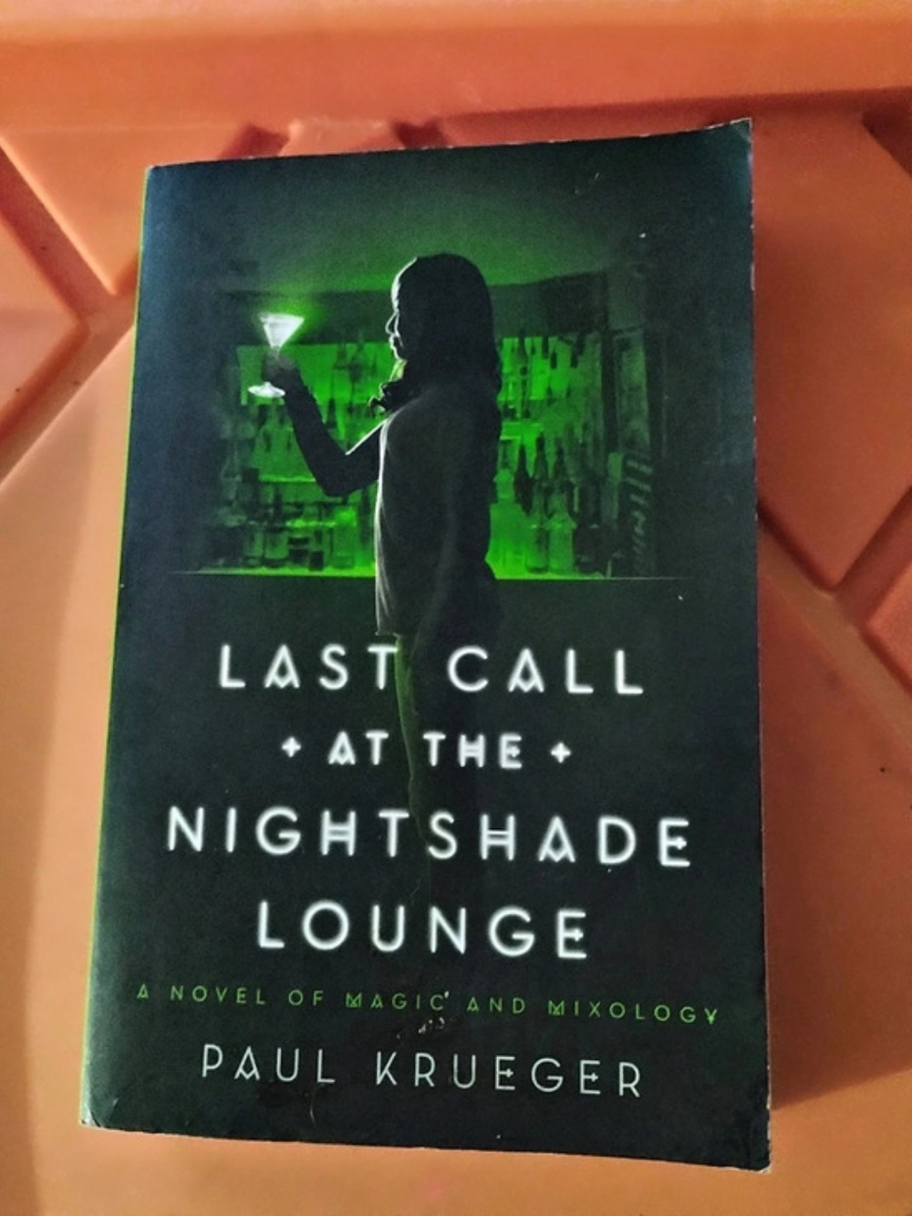 Quirk Books Last Call at the Nightshade Lounge by Paul Krueger Paperback Novel